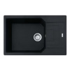 Franke Urban - Fragranitový drez UBG 611-78 BB, 78x50 cm, matná čierna 114.0700.104