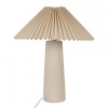 Béžová keramická lampa MUSHROOM Ø36