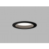 LED2 2235253D Zapustené sveitidlo KAPA 14, 12W, 3000K/3500K/4000K, 1350lm, IP54, čierna, DALI/PUSH