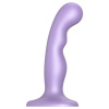 Strap-on-me P&G S - zakrivené dildo s prísavkou (fialové)