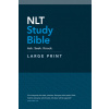 NLT Study Bible Large Print (Red Letter, Hardcover)