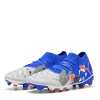 Puma Future 8 Match Firm Ground Football Boots White/Blue 11 (46)