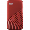 SanDisk WD My Passport SSD externí 500GB , USB-C 3.2 ,1050/1000MB/s R/W PC & Mac ,Red WDBAGF5000ARD-WESN