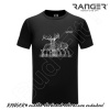 Tričko RANGER® - JELEŇ A JELENICE Čierna 4XL