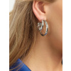 Guess dámske strieborné náušnice UBE70018 T/U