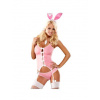 Ružový kostým zajačik Obsessive Bunny Suit Costume