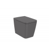 Roca INSPIRA Square WC misa stojatá RimFree 56 x 36 cm, onyx A347537640
