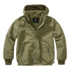 Brandit Windbreaker Frontzip detská bunda, olivová - 134/140