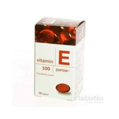 Sanofi-Aventis Vitamín E Zentiva 100 mg 30 kapsúl