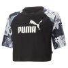 Detské Tričko s krátkym rukávom Puma Ess+ Street Art Ragl Čierna