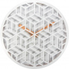 Designové nástěnné hodiny 3215wi Nextime Discrete 36cm