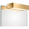 Svetlo nad zrkadlo Box Clip On LED 25 cm zlaté mat