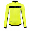 Dámska bunda FORCE FROST softshell fluo-čierna XS