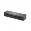 Kensington UH4000C USB 3.2 Gen 1 (3.1 Gen 1) Micro-B 5000 Mbit/s Čierna (K39122EU)
