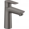 Hansgrohe Talis E Páková umývadlová batéria CoolStart s odtokovou súpravou s vyťahovacou rukoväťou, brúsený čierny chróm, 71713340