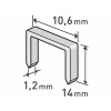 EXTOL PREMIUM 8852205 Spony do sponkovacej pištole 14mm, 10,6x1,2mm, 1000ks