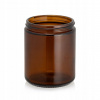 Sklenená nádoba na sviečky TopWosk hnedá 250 ml 70/400