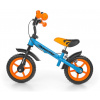 Športové odrážadlo Milly Mally Detské odrážadlo kolo Dragon s brzdou orange-blue (5901761121452)