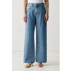 Calvin Klein Jeans rifle wide leg dámske LV047G906G modrá 25/30