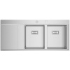 Kuchyňský dřez Sinks Xeron 1160 Duo, pravý, 1,2 mm RDXEK11652022P