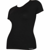 VOXX BAMBOO SEAMLESS 014 / Dámske bambusové tričko, bezšvové - čierna L-XL