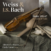 Weiss & J.S. Bach: Suite SW47 for Guitar and Violin (CD) (Alberto La Rocca, Carlo Lazari)