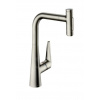 Hansgrohe Talis Select M51, drezová batéria s výsuvnou spŕškou, vzhľad nerezový, HAN-72823800