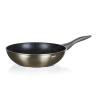 BANQUET Panvica WOK s nepriľnavým povrchom METALLIC PLATINUM 28 × 7,8 cm