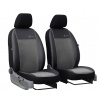 Pokter Autopoťahy pre Peugeot 307 (I) 2002-2008 Exclusive Alcantara - sivé 1+1, predné