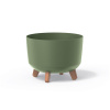 PROSPERPLAST Kvetináč GRACIA STANDARD 28,5 cm zemito zelený
