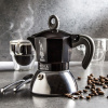 BIALETTI New Moka Induction pre 2 šálky espresso (2 tz) čierna - hliníkový tlakový kávovar