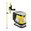 Nivel system Rovinný laser CL1B s modrým lúčom sety, rôzne varianty Rôzne varianty: Krížový laser + Rozperná tyč LP-36