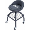 Dielenská stolička so 4 kolieskami s nastaviteľnou výškou 540-680 mm, BGS 70145