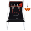 Basketbalový Automat pre 2 Hráčov 80x54x81 Palcov Skladací, Hmotnosť 21,3KG