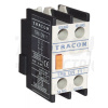 Tracon Blok čelných pomocných kontaktov k stykačom TR1D/F a TR1E 230V, 50Hz, 2A, 2×NO TR6DN20