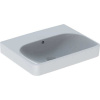 Geberit Smyle Square Umývadlo 550x440mm, bez otvoru na bat., s prepadom, biela GEB 501.574.00.1
