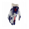 Rukavice ITRACK, 100% - USA (modrá/bílá) XL