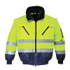 Portwest PJ50 Hi Vis Pilot Bunda 3 v 1 žltá čierna žltá žltá čierna