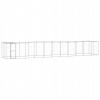Kovová klietka VidaXL 220 x 1210 x 180 cm