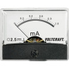 VOLTCRAFT AM-60X46/1MA/DC Zabudované meracie zariadenie AM-60X46 / 1mA / DC 1 mA otočná cievka; AM-60X46/1MA/DC
