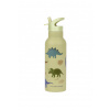 A Little Lovely Company antikorová fľaša na pitie, 500 ml - dinosaury