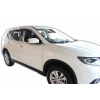 Deflektory okien pre NISSAN X-TRAIL III (T32) 5D 2013-up (+OT) 4ks (predné + zadné)