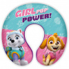 SEVEN Cestovný vankúšek na krk Paw Patrol Girl Pup Power – Everest & Skye