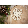 Drevená vianočná ozdoba Anjel 1