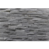 ALFIstyle Kamenný obklad, Čierna bridlica, 15x60 cm, hrúbka 1-3 cm, BL002