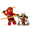 Výtlač na tortu cukrová hmota CUKROVÁ TLAČ LEGO NINJAGO KAI 20CM