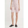 Rifľové krátke nohavice Samsoe Samsoe SASHELLY F25200013 ružová 25