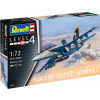 Revell - F/A18F Super Hornet, ModelSet letadlo 63834, 1/72