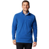 Columbia Flísové mikiny Klamath Range II Half Zip Fleece Modrá
