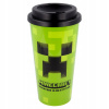 Stor Plastový termo pohár s vrchnákom MINECRAFT 02189 520 ml